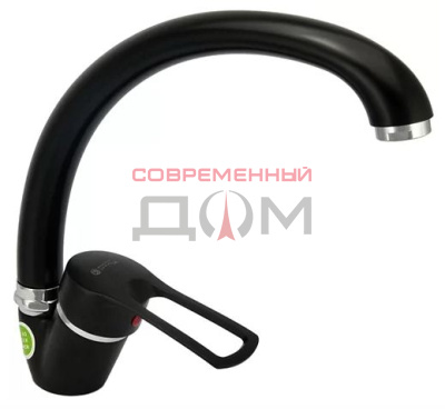 Кух.смеситель Juguni 0402.451с картриджем, черный